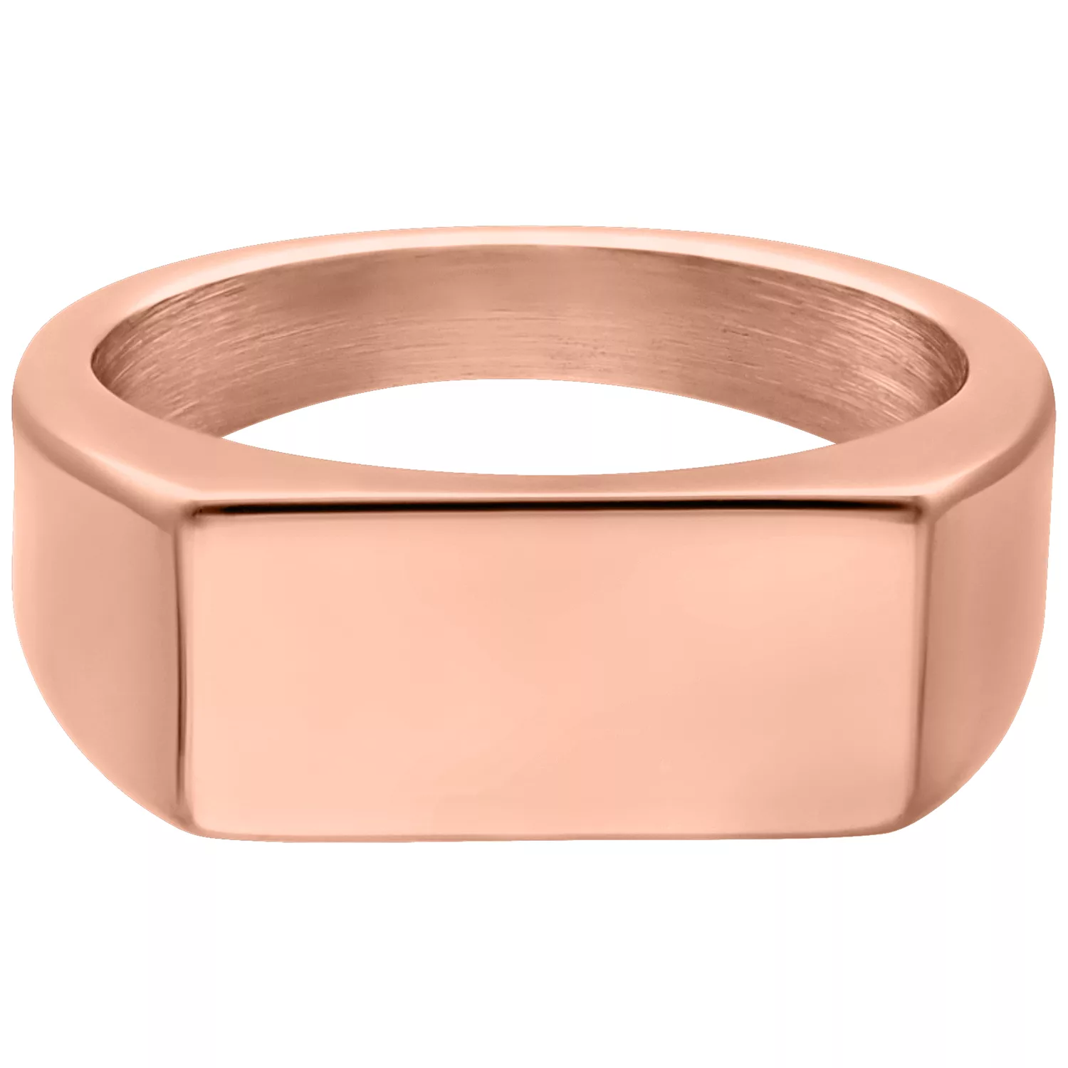Roségoldener Sealed Ring, 17,0 mm, auf weißem Hintergrund