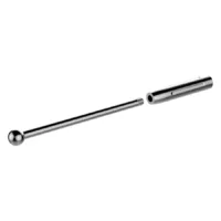 Silberne Edge Drive Pins 5er Pack Silberne Edge Drive Pins, lang und schlank auf weißem Hintergrund