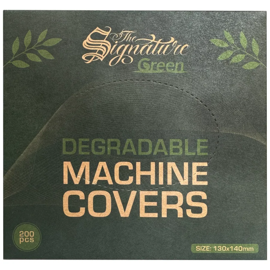 Grüne Verpackung biologisch abbaubarer Maschinen Cover, 200 Stück