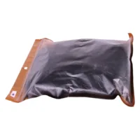 Schwarzer wasserdichter Armlehnenbezug in transparenter Verpackung