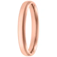 Basic Ring in Roségold 17,0 mm Roségoldener Basic Ring aus Chirurgenstahl 316L, 17,0 mm Größe