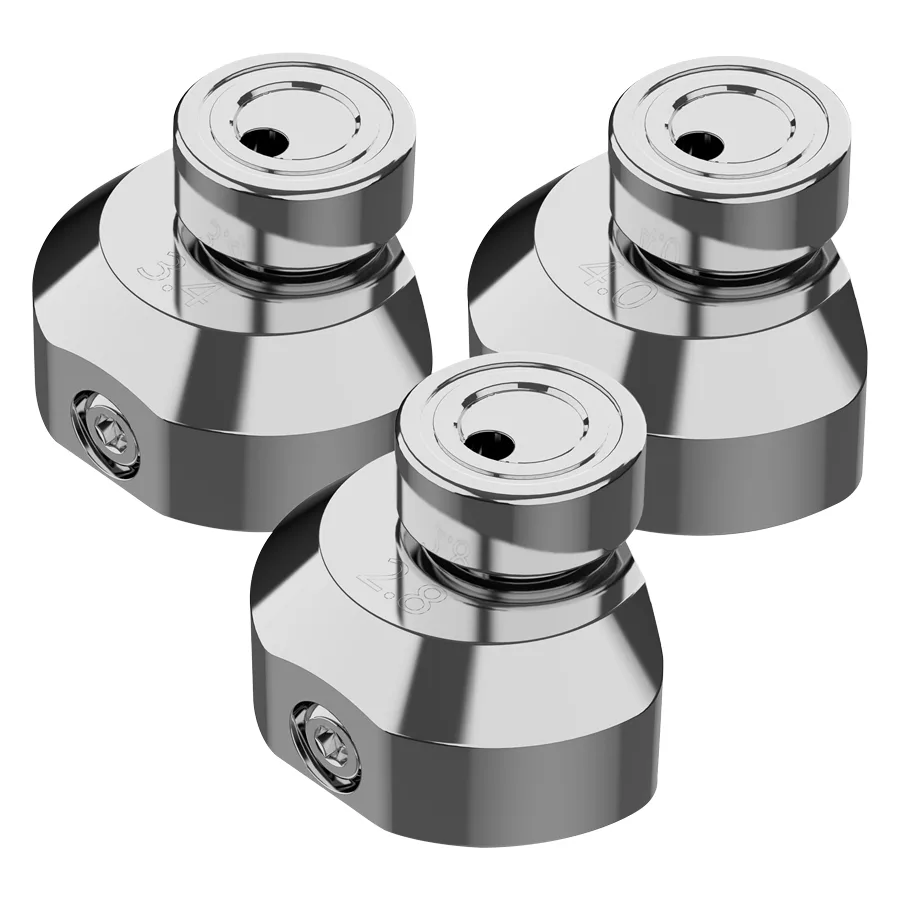 Spektra Halo 2 Stroke Wheel Kit Grau Drei graue Spektra Halo 2 Stroke Wheels auf weißem Hintergrund