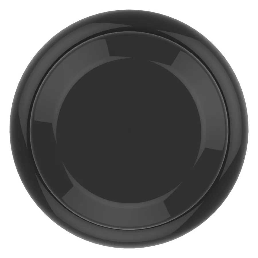 Schwarzer Spektra Edge X Give Knob von Wildcat Runder, schwarzer Spektra Edge X Give Knob auf weißem Hintergrund