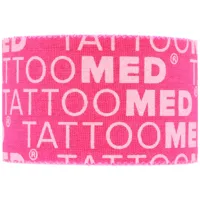 Pinkes Tattoomed Studio Pro Tape mit weißem Schriftzug auf neutralem Hintergrund