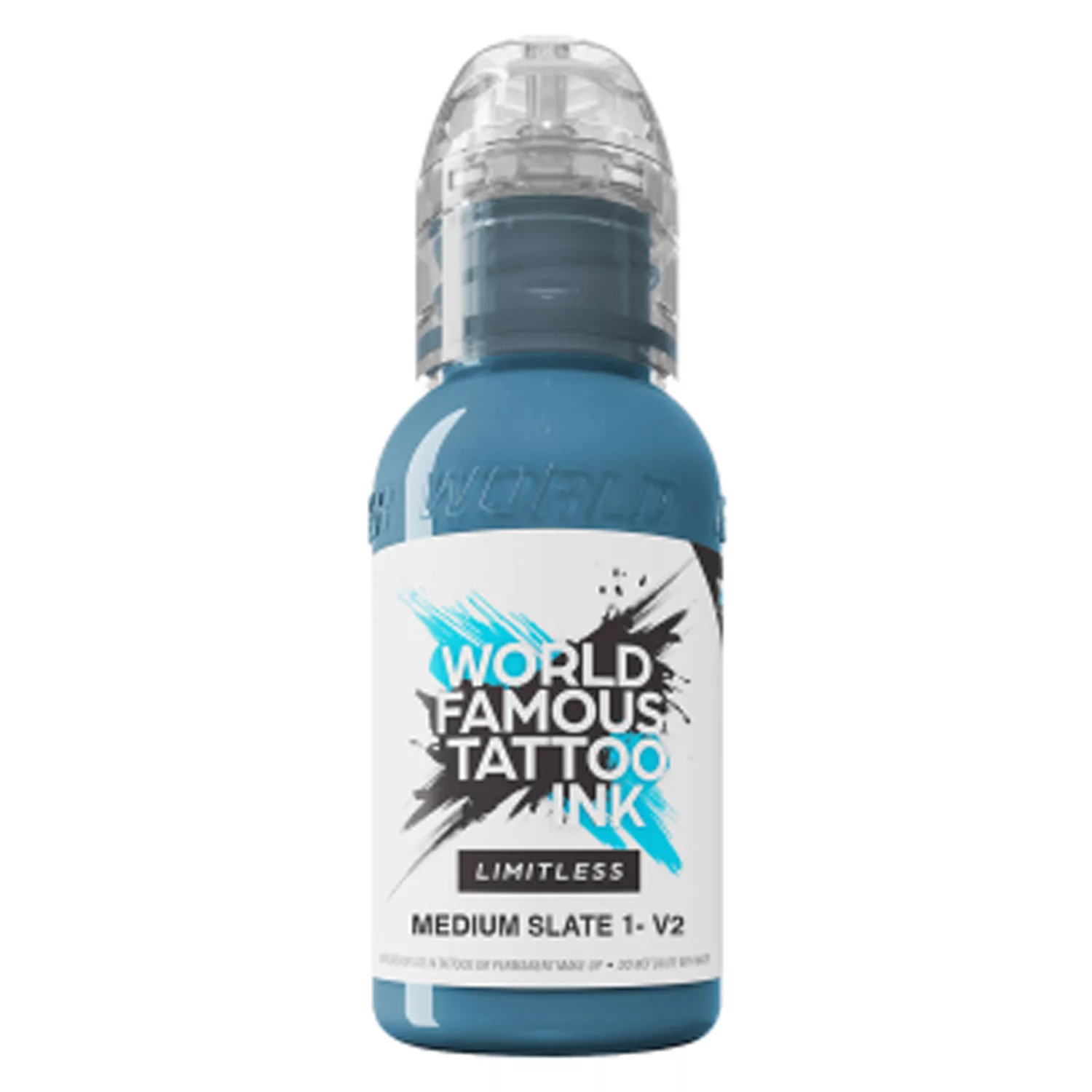 World Famous Ink - Blau Tattoofarbe 30ml Blaue Tattoofarbe in 30ml Flasche World Famous Ink