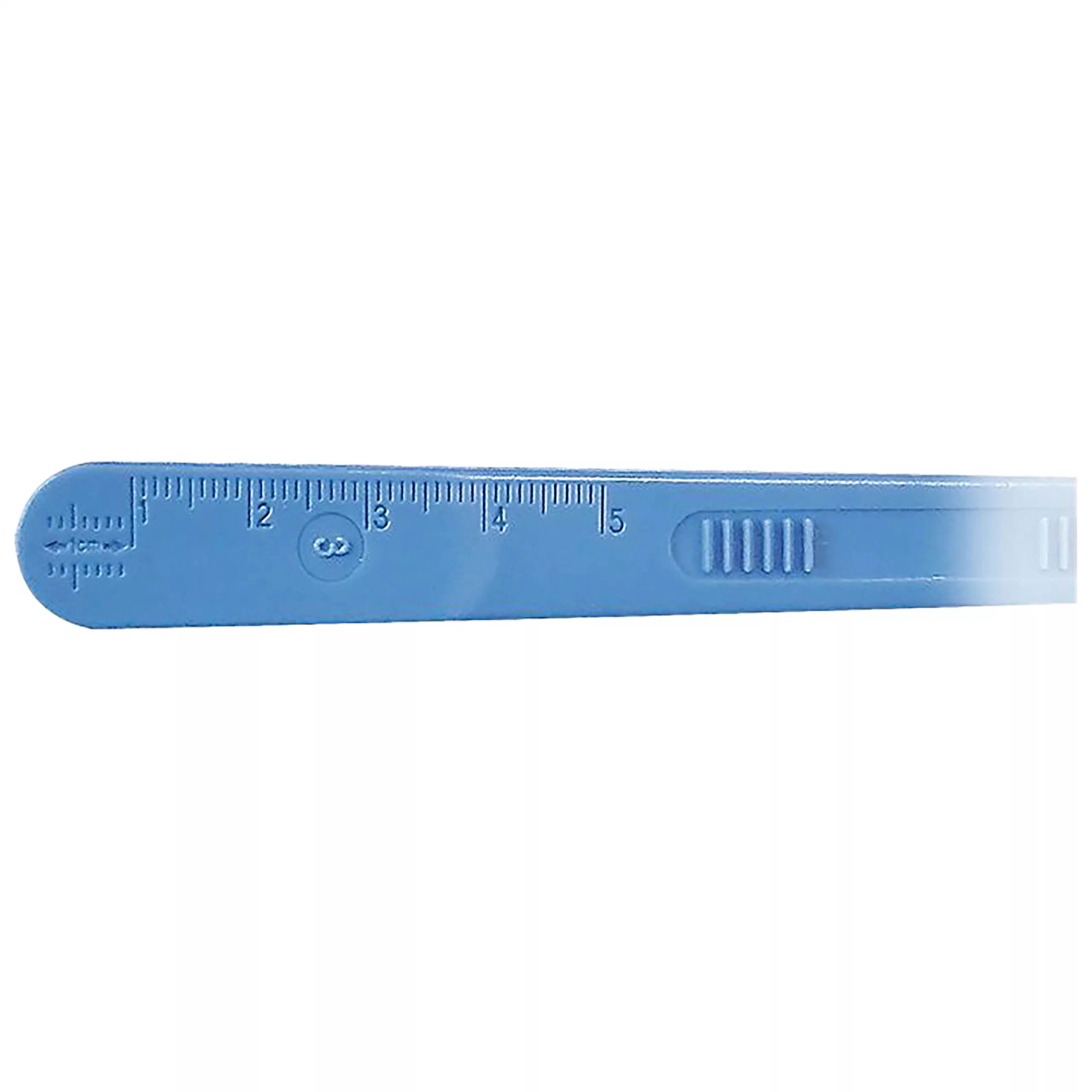 Sterile Einmal-Skalpelle Fig. 10, Blau, VE 10 Blaues steriles Einmal-Skalpell Fig. 10 auf weißem Hintergrund