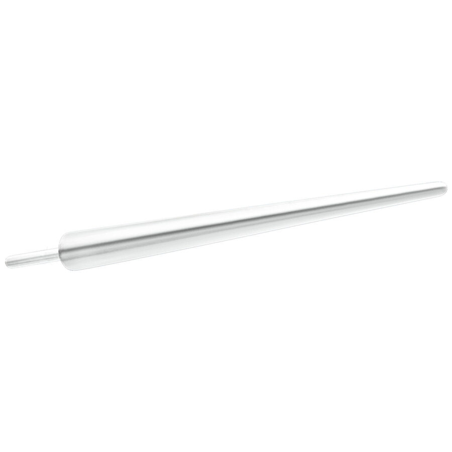 Silberner Titan Einführstift mit 1.2mm Stärke auf weißem Hintergrund