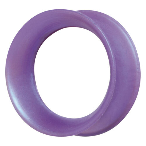Lila Silikon-Tunnel von Kaos Softwear in 10 mm Größe auf weißem Hintergrund