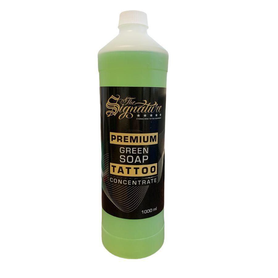 Wildcat Premium Green Soap 1 Liter Grüne Seifenkonzentratflasche von Wildcat mit schwarzem Etikett auf weißem Hintergrund