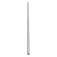 Konischer Einführstift aus Chirurgenstahl Silberner konischer Einführstift aus Chirurgenstahl auf weißem Hintergrund