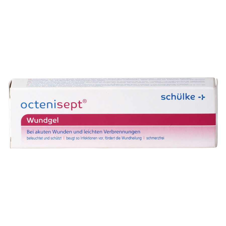 Wildcat Wundgel Octenisept 20 ml Octenisept Wundgel 20 ml in weißer Verpackung mit pinkem Streifen