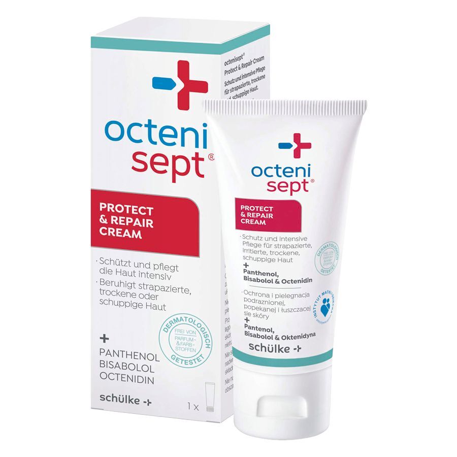 Wildcat Protect & Repair Cream 50ml Tube der Wildcat Protect & Repair Cream vor Schachtel auf weißem Hintergrund