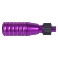 Lila HAWK Hand Grip 22mm, geriffelte Oberfläche, Studiohintergrund