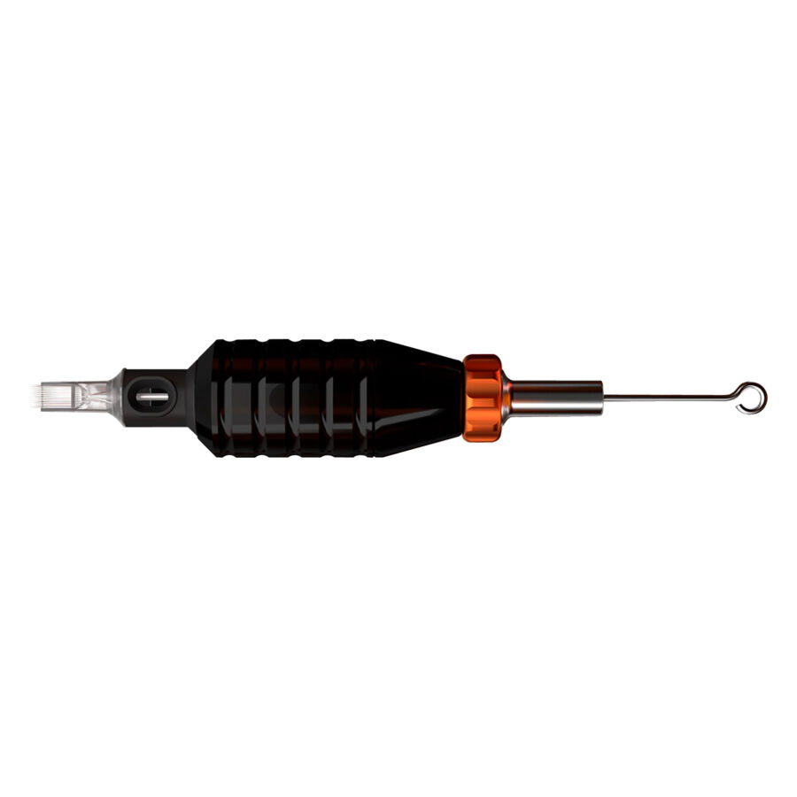 Schwarzer HAWK Hand Grip Flex 25mm Schwarzer HAWK Hand Grip Flex 25mm mit rutschfestem Design auf weißem Hintergrund