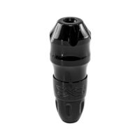 FK Irons EXO 3.2 mm Tattoomaschine Schwarz Schwarze FK Irons EXO 3.2 mm Tattoomaschine auf weißem Hintergrund