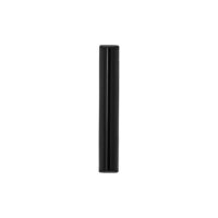 Schwarzes Titan Piercing Stab 14mm Schwarzer Titan-Piercingstab, 14 mm Länge, auf weißem Hintergrund
