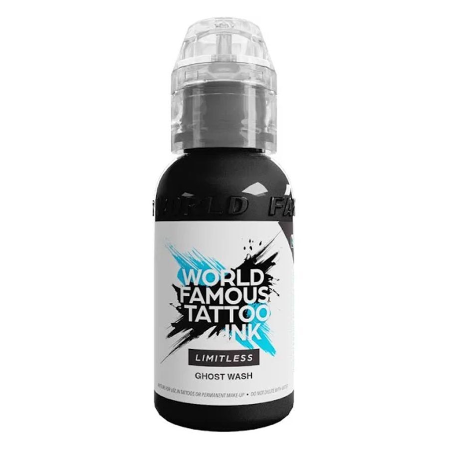 Wildcat Graue Tattoofarbe 30ml 30ml Flasche graue Tattoofarbe von Wildcat auf weißem Hintergrund