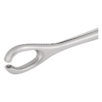 Wildcat Open End Sponge Pinzette 6mm Silberne Open End Sponge Pinzette mit 6mm Innendurchmesser auf weißem Hintergrund