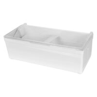 Steriletray 1L rechteckig, transparent Rechteckige, transparente Steriletray 1L auf weißem Hintergrund