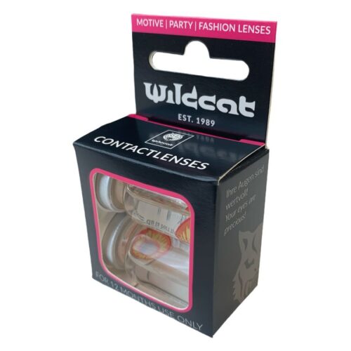 Verpackung der Ork Eye Kontaktlinsen von Wildcat mit Sichtfenster